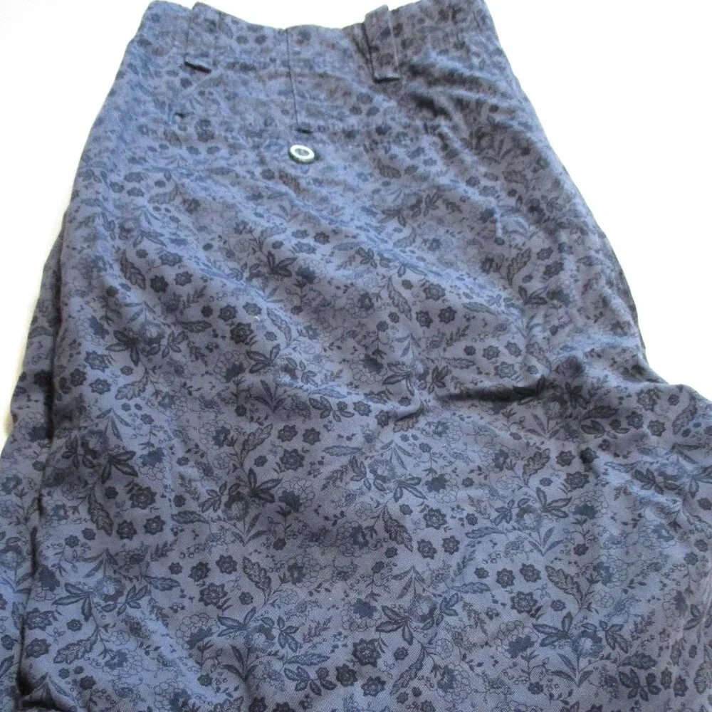 Round Tree Yorke Shorts Men Size 36 Blue Pockets Outdoor Beach Pool Shorts